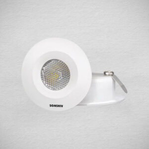 Mini LED COB Spotlight – Ultra-Compact Recessed Ceiling Light, 1-3W Focused Beam, Ideal for Display Cabinets, Wardrobes, False Ceilings & Showcase Accent Lighting